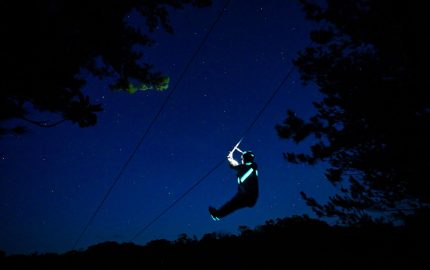 電力を使わない自然に優しいナイトコンテンツ